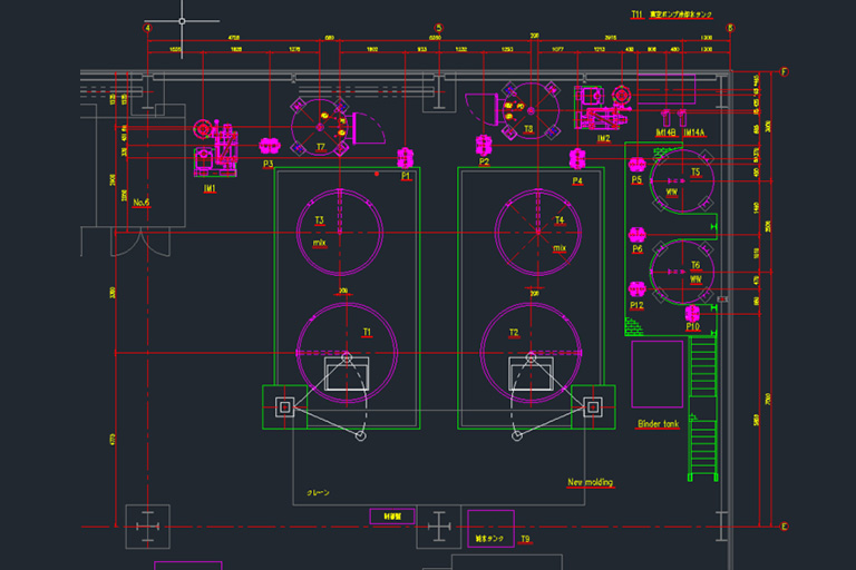 機器レイアウト図